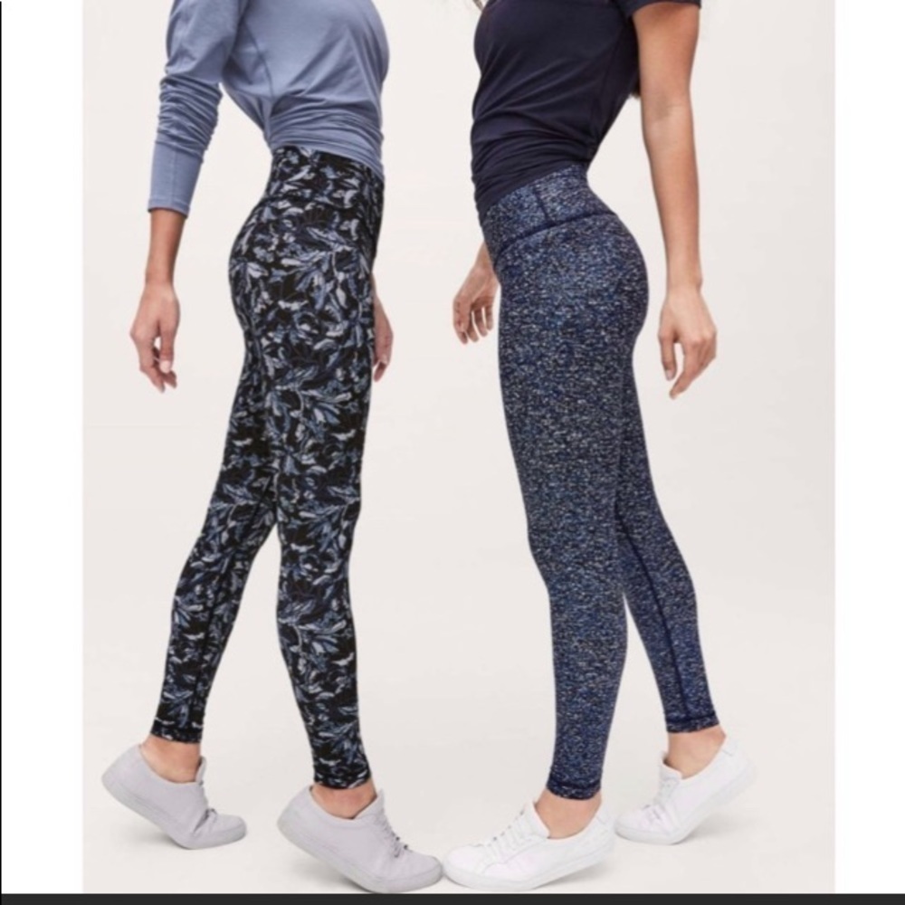 Lululemon Wunder Under Embellished Multi Legging sz 4 Athleisure gym workout - Picture 4 of 14